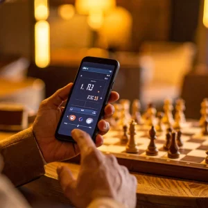 Əldə mobil telefon – Şahmatı hər yerdə oyna